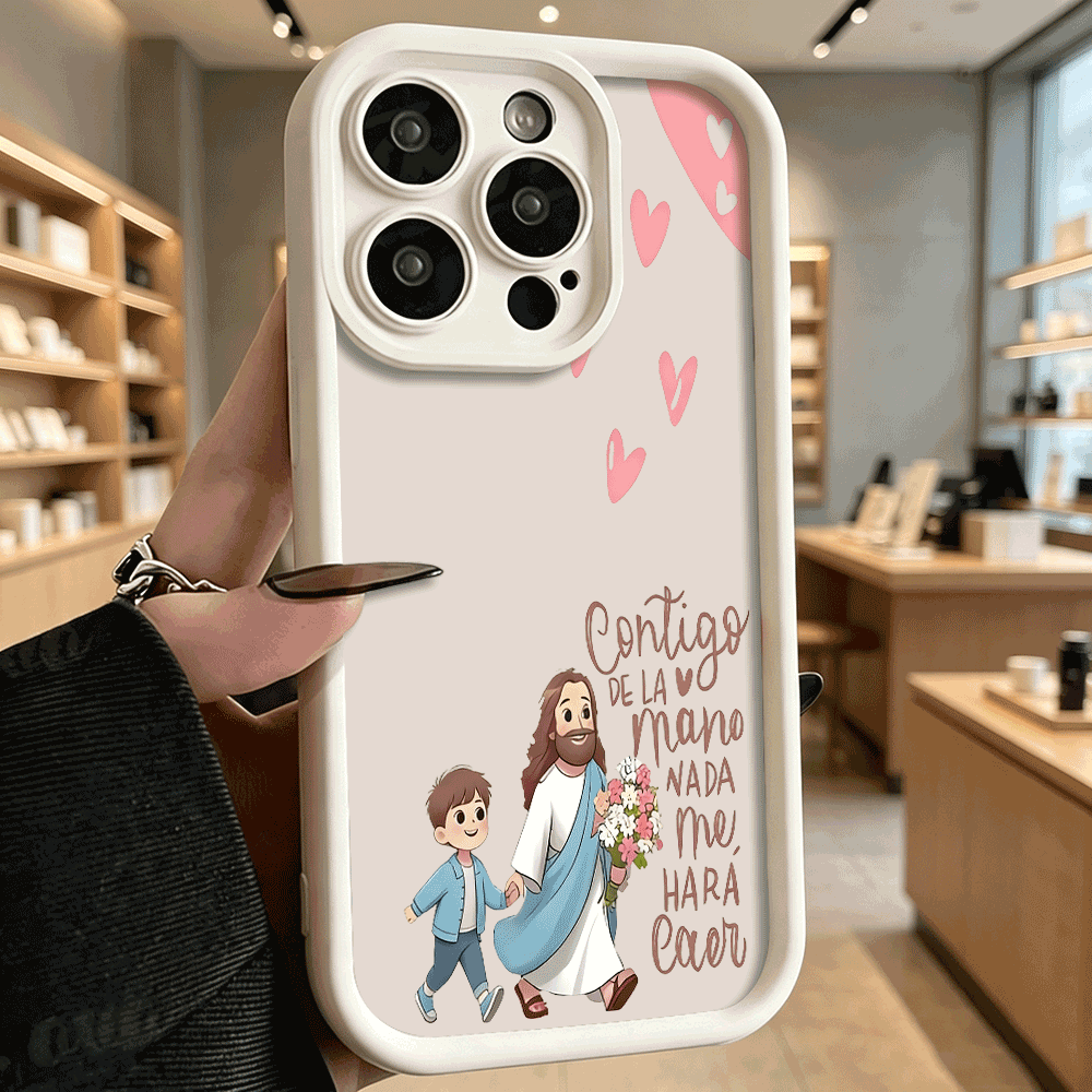 Jesus and Child Soft TPU Phone - Phone Cases Jesus review and price