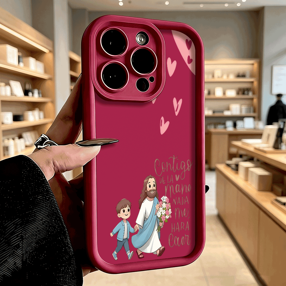Jesus and Child Soft TPU Phone - Phone Cases Jesus review and price