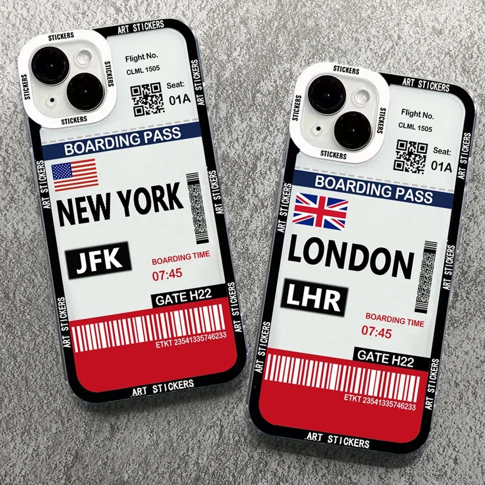 World City Travel Ticket Label - Phone Cases York review and price