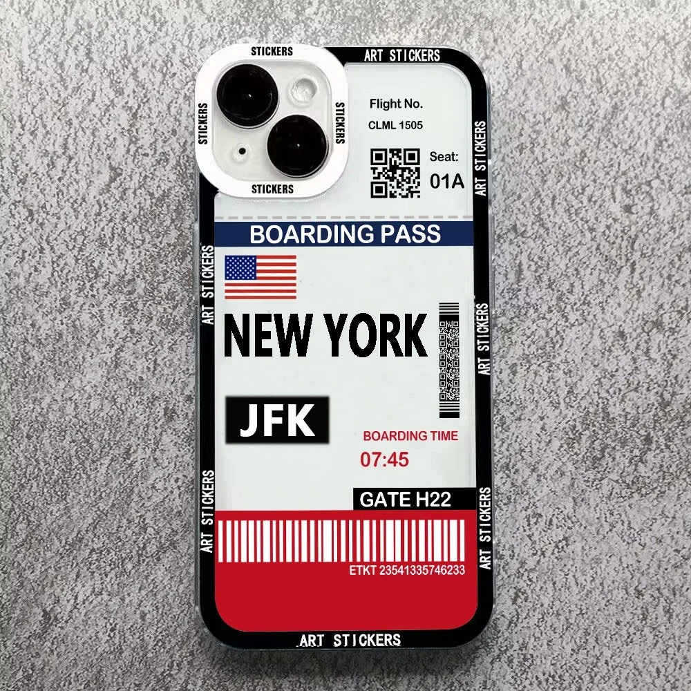 World City Travel Ticket Label - Phone Cases York review and price