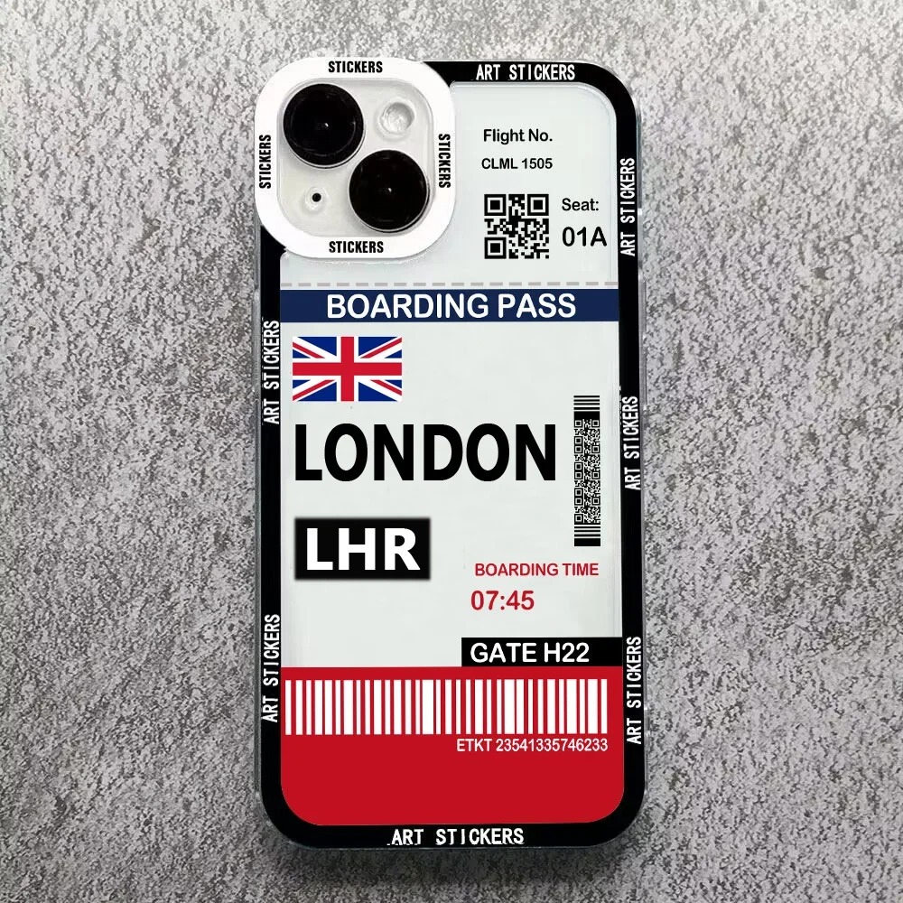 World City Travel Ticket Label - Phone Cases York review and price